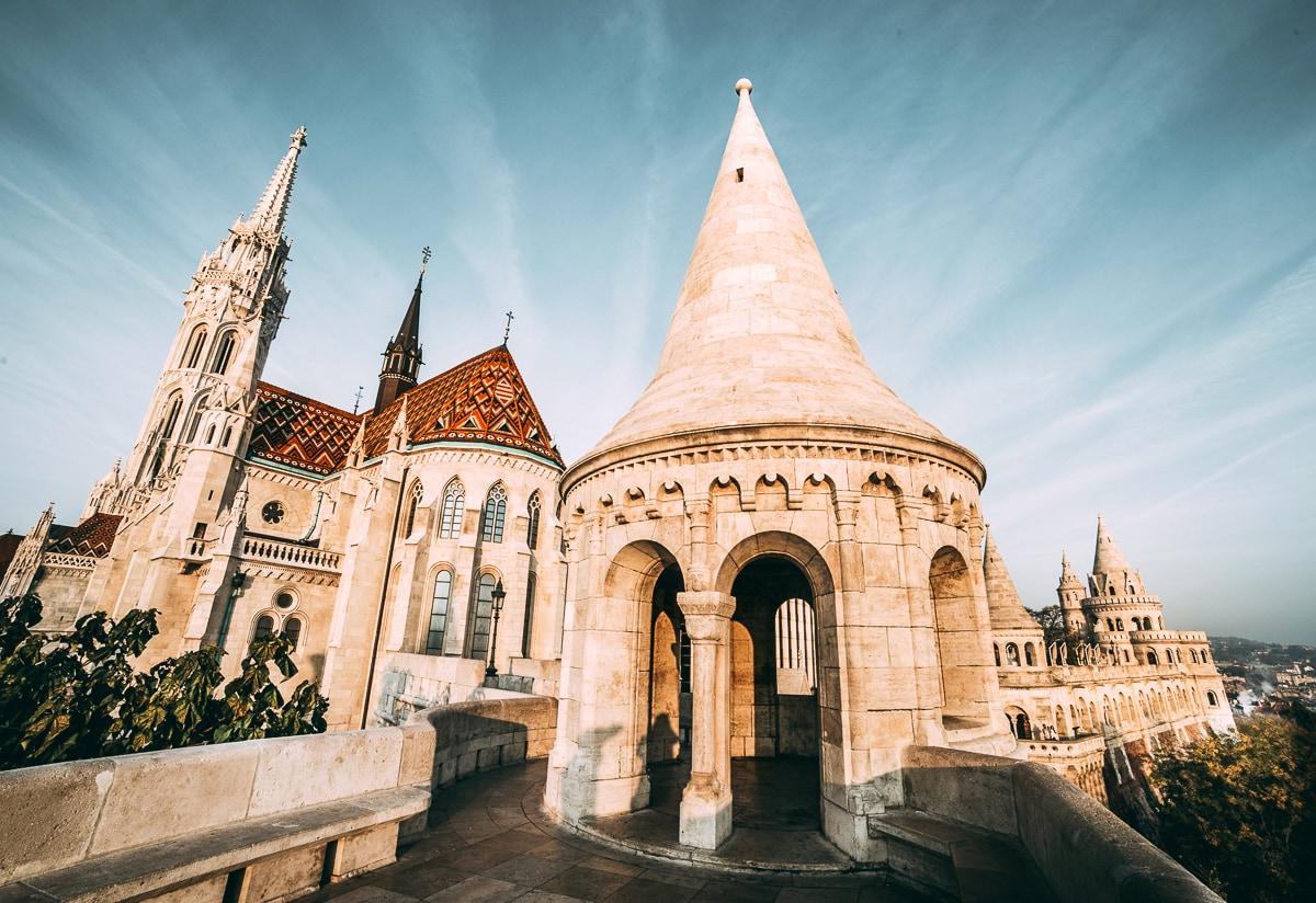 Fisherman's Bastion Budapest morning