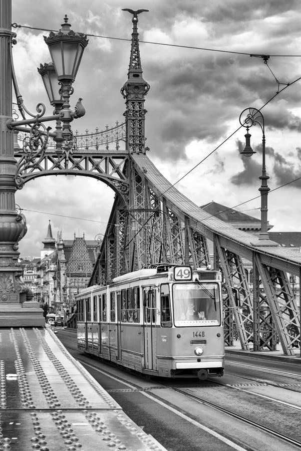 gele tram boedapest donau